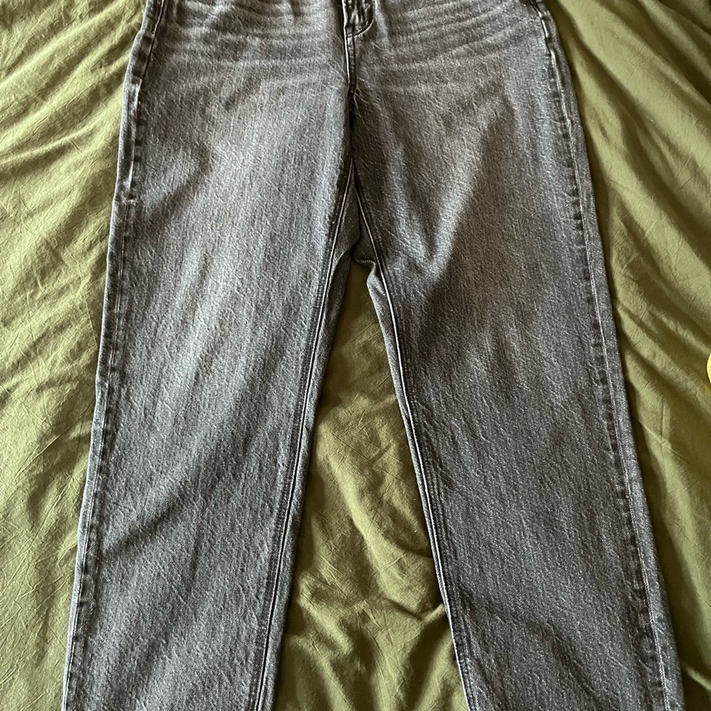 American Eagle Outfitters Gray Straight Leg Jeans